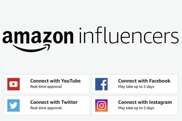 Sign Up for the Amazon Influencer Program